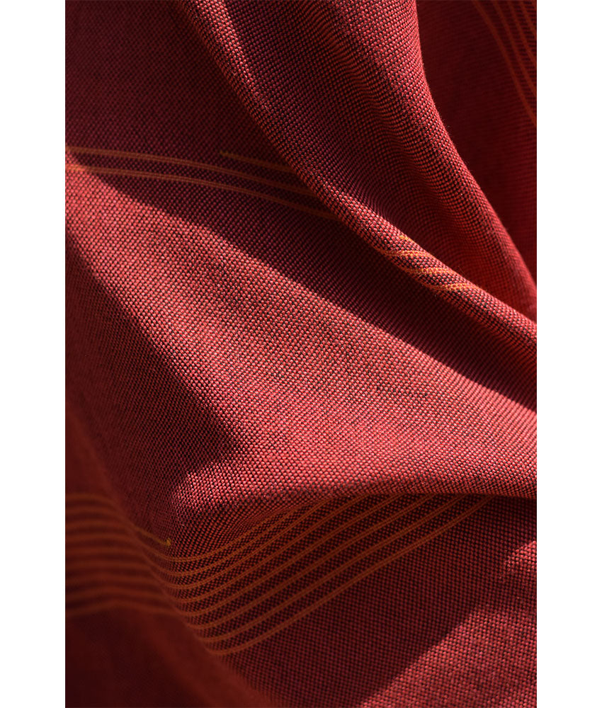 Brick Red Viscose Bolero handmade in Egypt & available at Jozee Boutique.