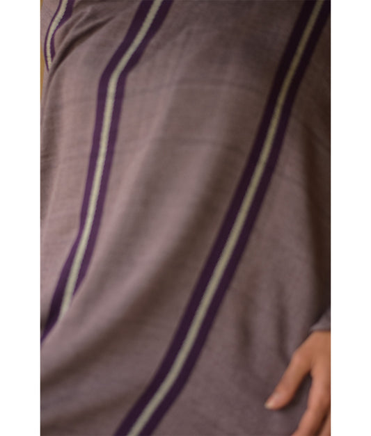 Dusty Mauve Viscose Shawl with Fringes handmade in Egypt & available at Jozee Boutique.handmade in Egypt & available at Jozee Boutique.
