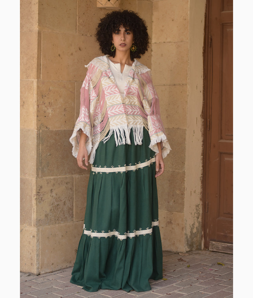 Beige & Pink Cardigan - Gypsy Soul