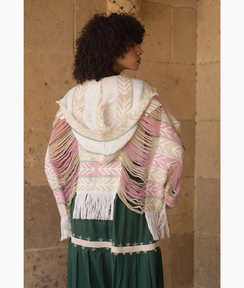Beige & Pink Cardigan - Gypsy Soul