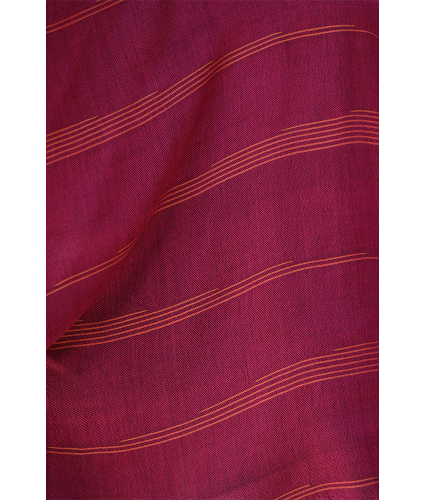 Fuchsia Pink Viscose Oversized Top with Flowing Silhouette handmade in Egypt & available at Jozee Boutique.