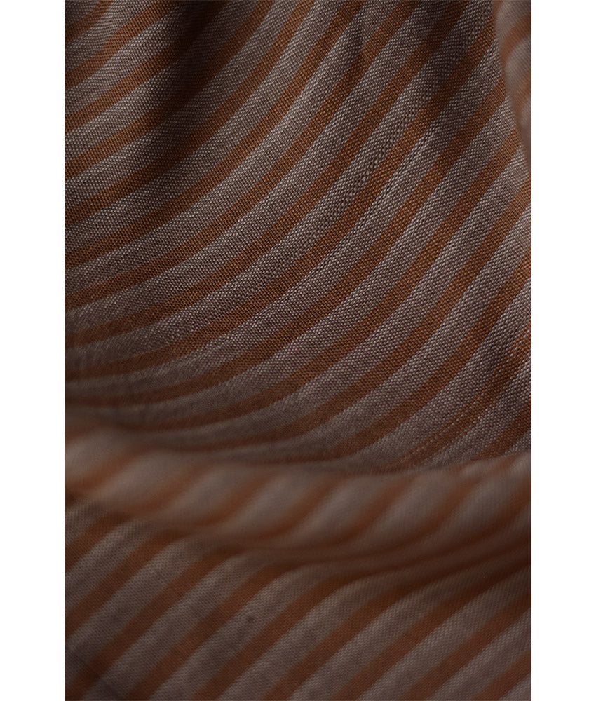 Brown & Beige Heavy Viscose Bolero handmade in Egypt & available at Jozee Boutique.