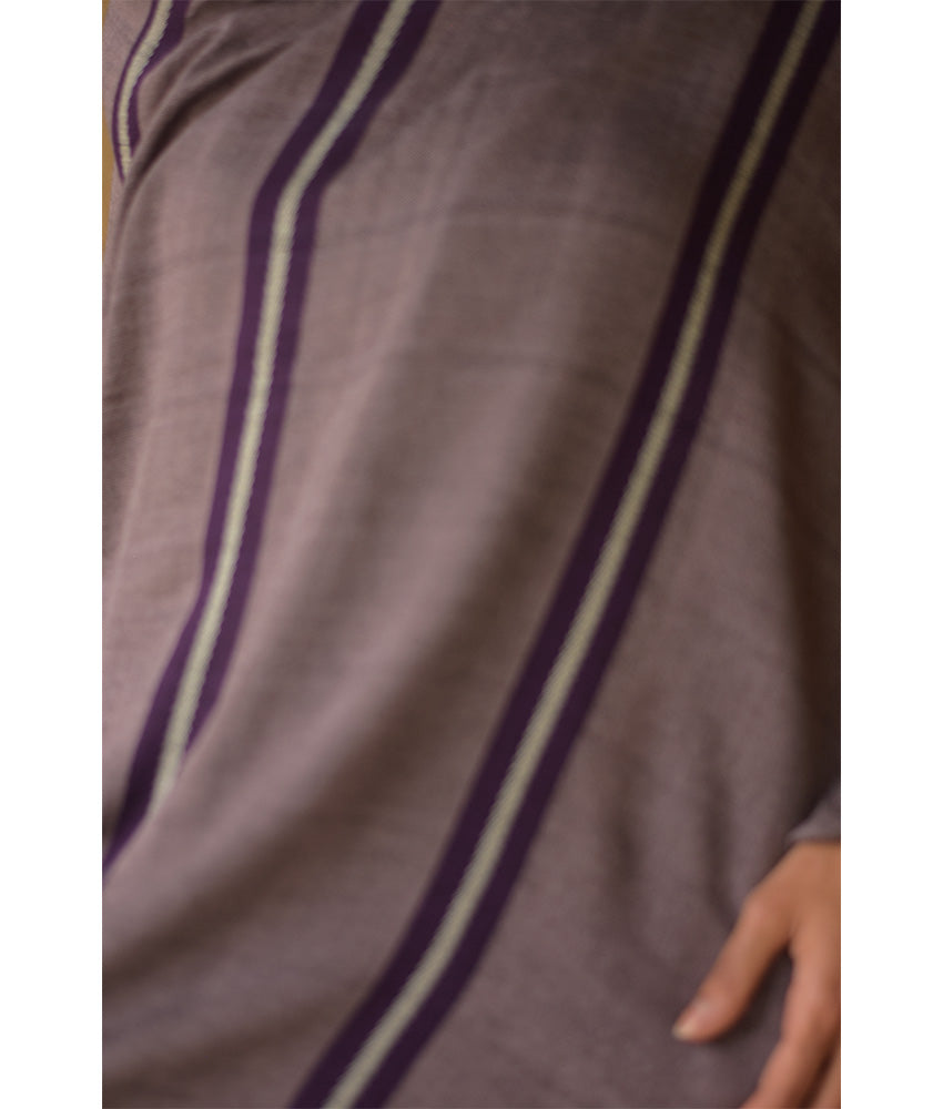 Dusty Mauve Viscose Shawl with Fringes handmade in Egypt & available at Jozee Boutique.handmade in Egypt & available at Jozee Boutique.