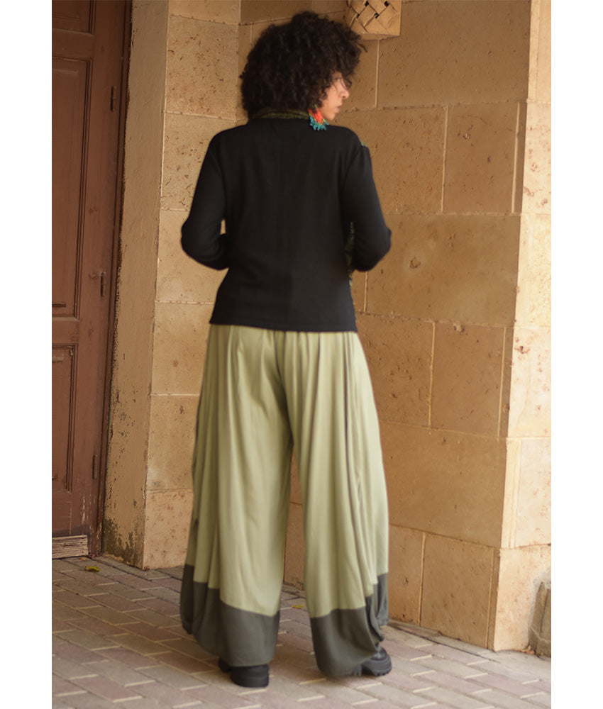 Black & Green Cropped Akhmim Loomwoven Jacket handmade in Egypt & available at Jozee Boutique.handmade in Egypt & available at Jozee Boutique.